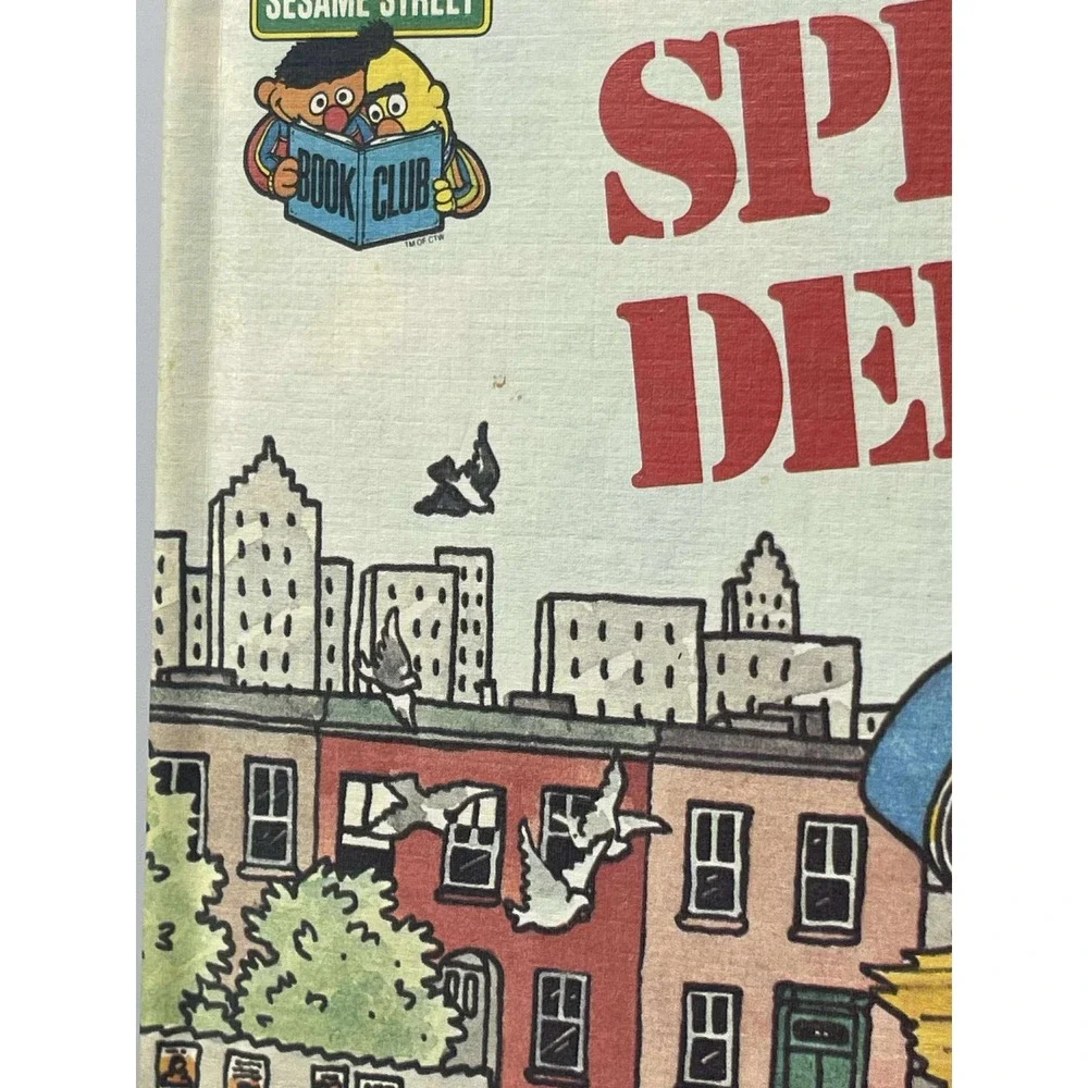 Sesame Street Special Delivery Book vintageJim Henson Muppets‎  1980